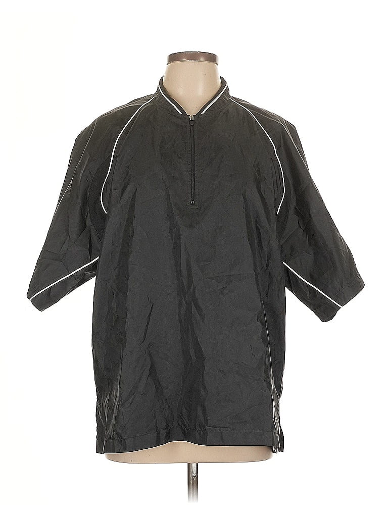 Pre-owned Assorted Brands Track Jacket In Gray