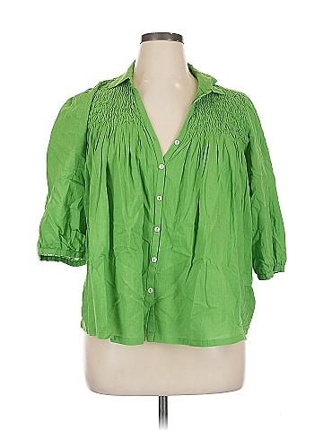 Ivy Jane 3/4 Sleeve Button-Down Shirt (view 1)