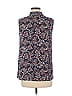 Octavia 100% Polyester Paisley Blue Sleeveless Blouse Size M - photo 2