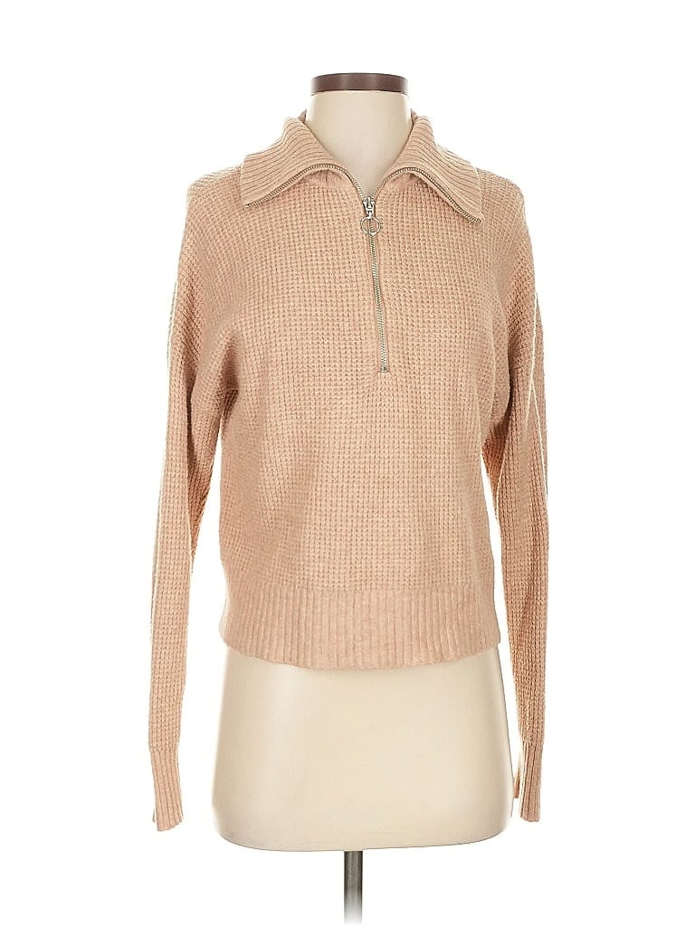 Pre-owned William Rast Pullover Sweater In Brown