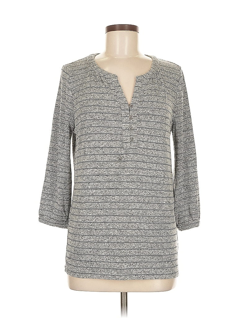 Pre-owned Rose + Olive Cardigan Sweater In Gray