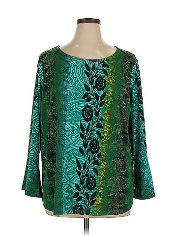 Bob Mackie 3/4 Sleeve Blouse (view 1)
