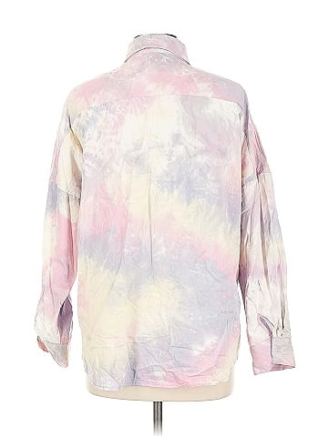 Blue Blush Long Sleeve Blouse (view 2)