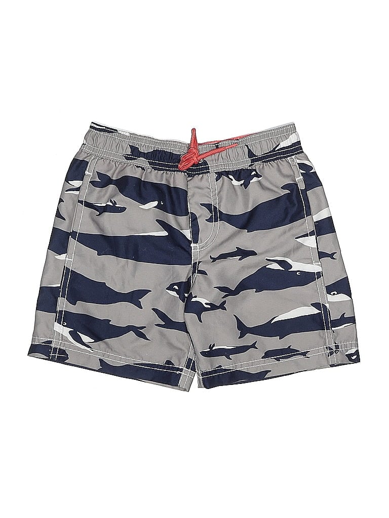 Pre-owned Carter's Kids' Rash Guard In Gray