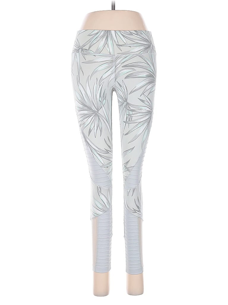 Pre-owned Victoria's Secret Pink Active Pants In Silver