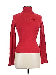 Bebe Silk Pullover Sweater