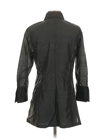 Linda Allard Ellen Tracy 3/4 Sleeve Button-Down Shirt (view 2)