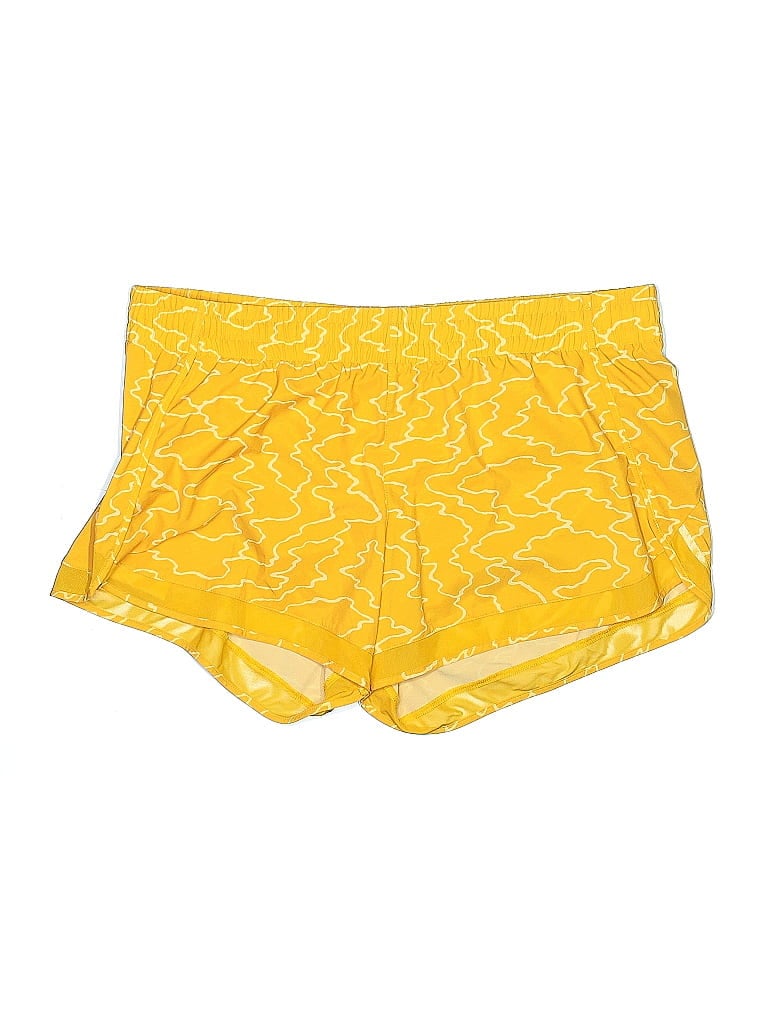 Pre-owned Athleta Shorts In Yellow
