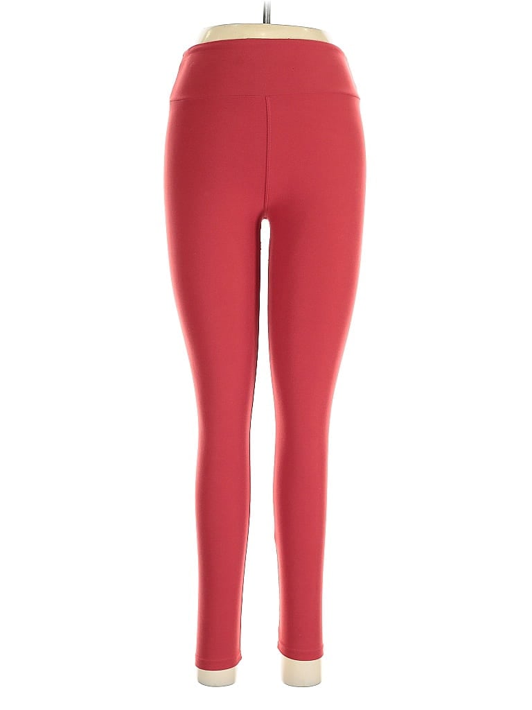 Pre-owned Lularoe Active Pants In Red