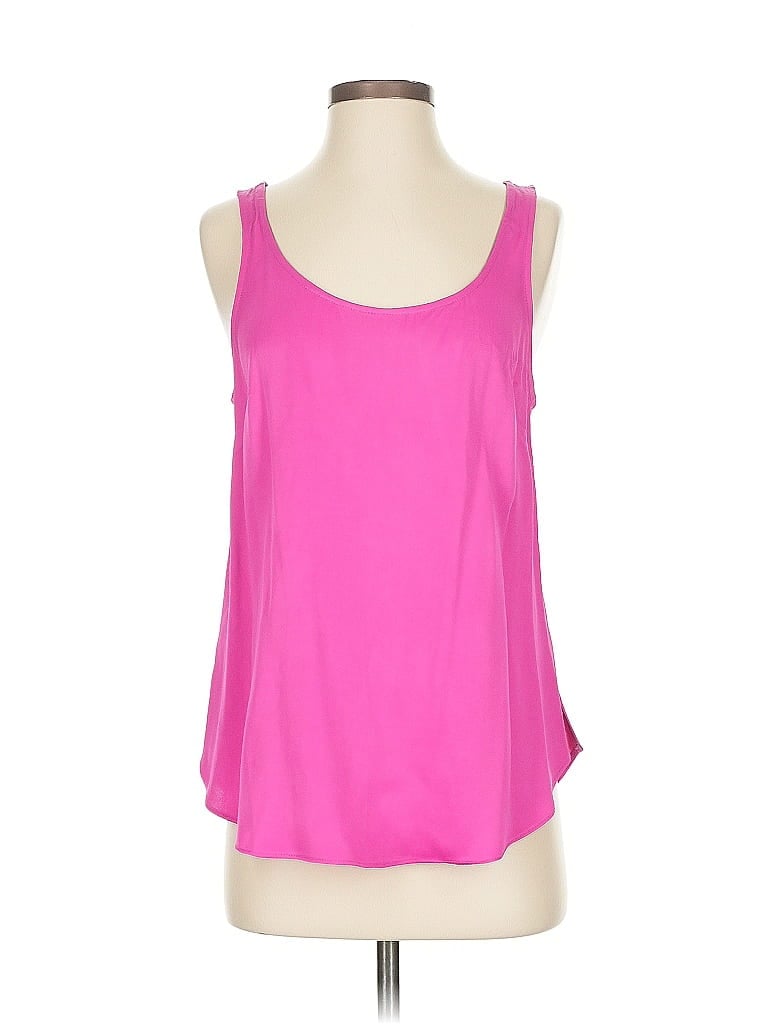 Pre-owned Floreat Tank Top Pink Strapless Neckline Tops