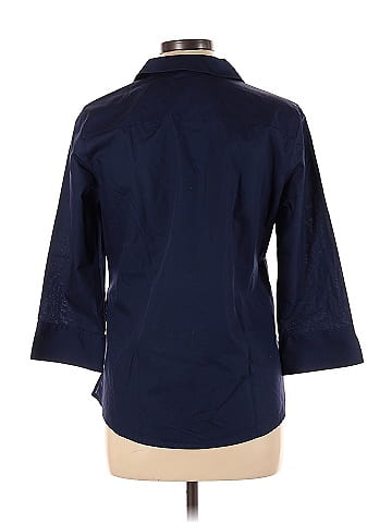 Foxcroft 3/4 Sleeve Button-Down Shirt (view 2)