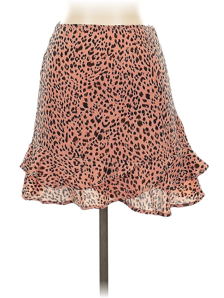 Pre-owned Mi Ami Casual Skirt In Orange