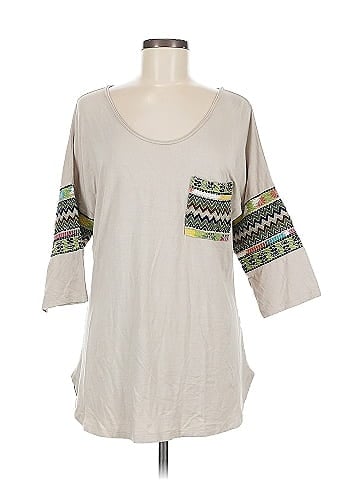 Earthbound Trading Co. 3/4 Sleeve T-Shirt (view 1)