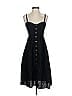 Reformation 100% Linen Black Casual Dress Size 2 (petite)