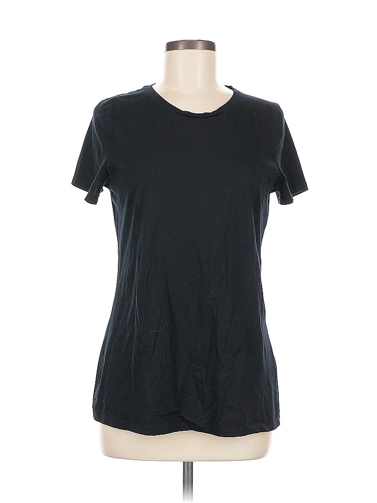 Pre-owned Banana Republic Short Sleeve T-shirt In Black