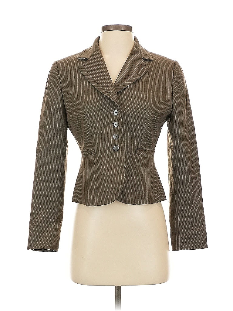 Pre-owned Tahari By Asl Blazer Jacket In Brown