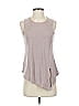Beyond Yoga Gray Sleeveless T-Shirt Size XS - photo 1