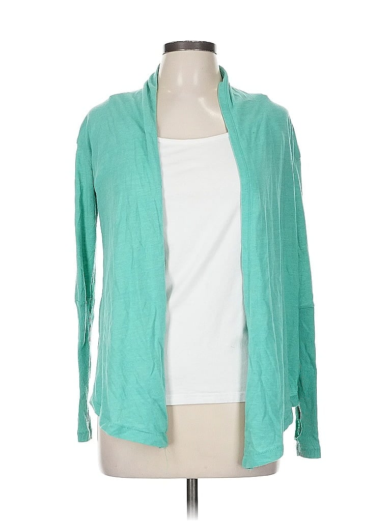 Click to view more detailed imagery on our partner's website Pre-owned Alternative Earth Cardigan Sweater In Blue