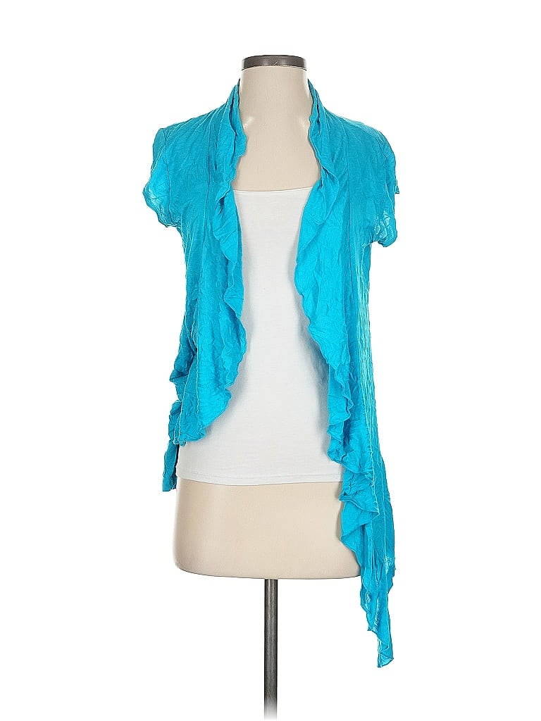 BCX Pre-owned Cardigan Sweater In Blue