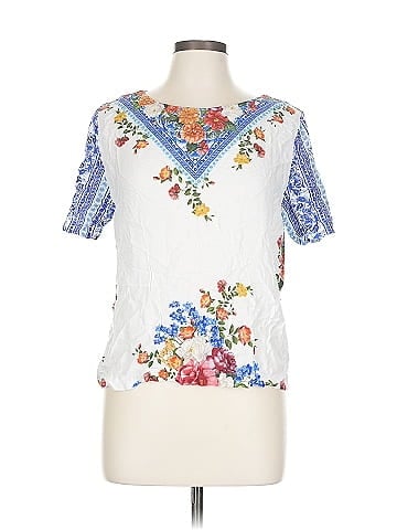 FARM Rio Short Sleeve Blouse (view 1)