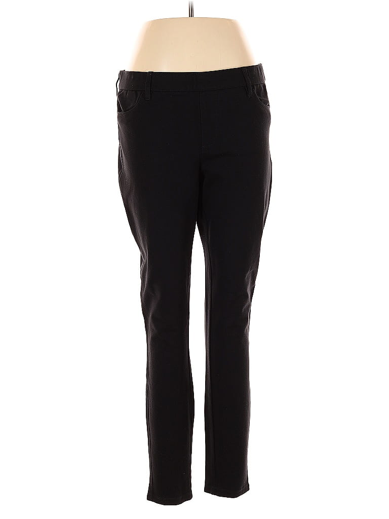 Pre-owned J.crew Factory Store Casual Pants In Black