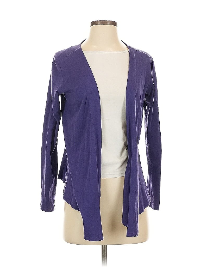 Pre-owned Krimson Klover Cardigan Sweater In Purple