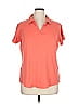 Assorted Brands Orange Short Sleeve Polo Size NO SIZE - photo 1
