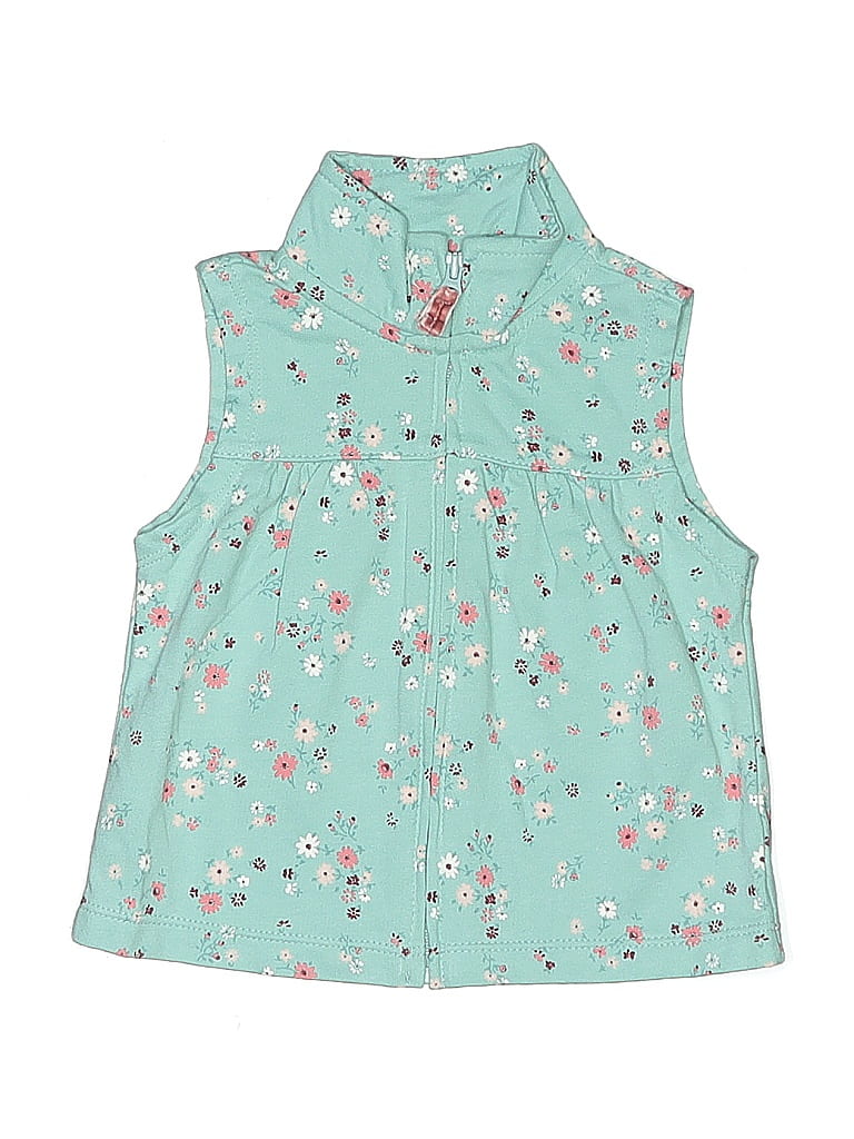 CARTER'S Pre-owned Babies' Vest In Blue