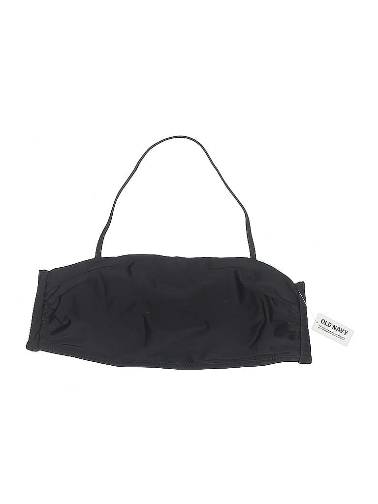 Old Navy Swimsuit Top Black Swimwear