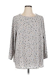 Lane Bryant Outlet 3/4 Sleeve Blouse