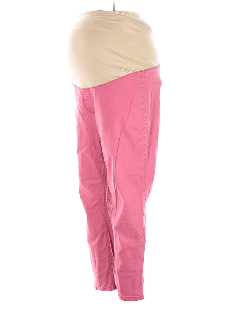 Pre-owned Ann Taylor Loft Khaki Pant In Pink