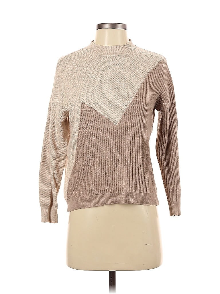 Pre-owned Fortune + Ivy Pullover Sweater In Brown