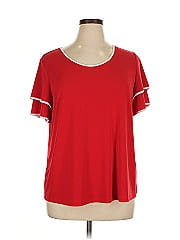 Susan Graver Short Sleeve Top