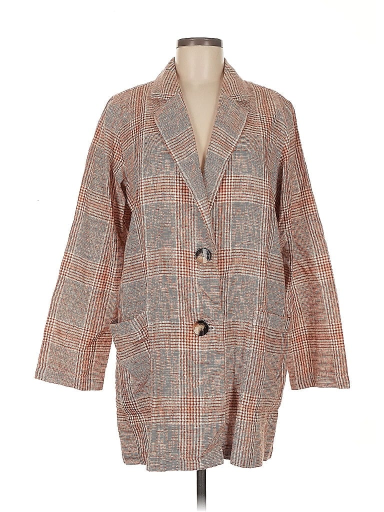 Pre-owned Jjill Coat In Orange