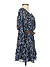 Wallflower 100% Polyester Paisley Blue Casual Dress Size XS - photo 4