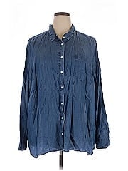 Terra & Sky Long Sleeve Button Down Shirt