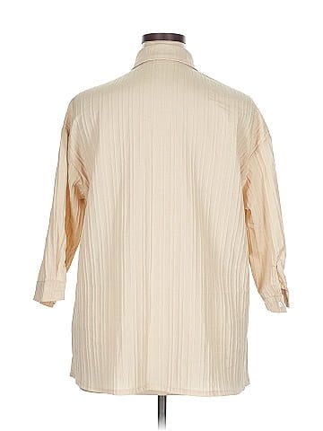 Shein Curve Long Sleeve Polo (view 2)