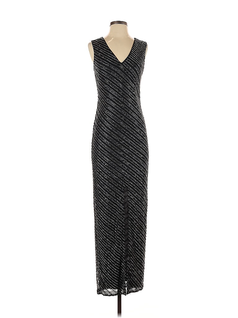 Pre-owned Venus Cocktail Dress In Black