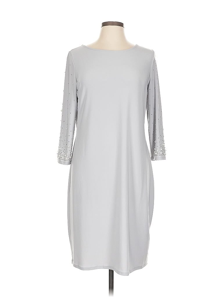 Pre-owned Tiana B Casual Dress In Gray
