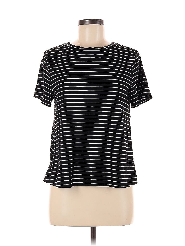 Pre-owned Active By Old Navy Short Sleeve T-shirt In Black