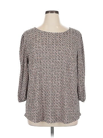 Adrianna Papell 3/4 Sleeve Blouse (view 1)