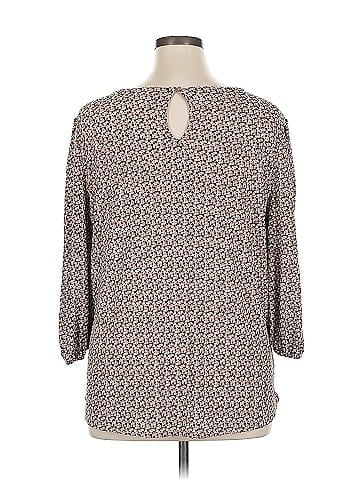 Adrianna Papell 3/4 Sleeve Blouse (view 2)
