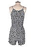 Ann Taylor LOFT Paisley Gray Blue Romper Size XS - photo 2
