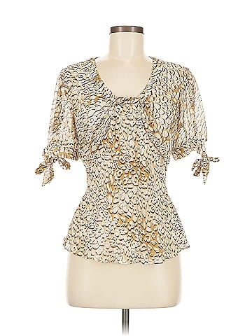 Bob Mackie Short Sleeve Blouse (view 1)