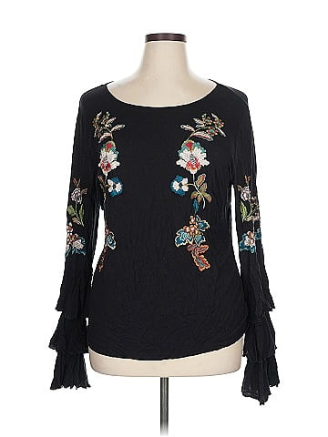 INC International Concepts Long Sleeve Blouse (view 1)