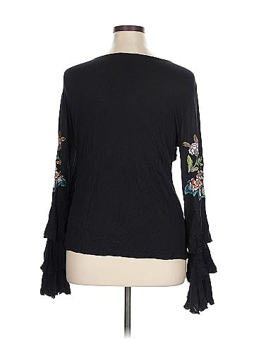 INC International Concepts Long Sleeve Blouse (view 2)