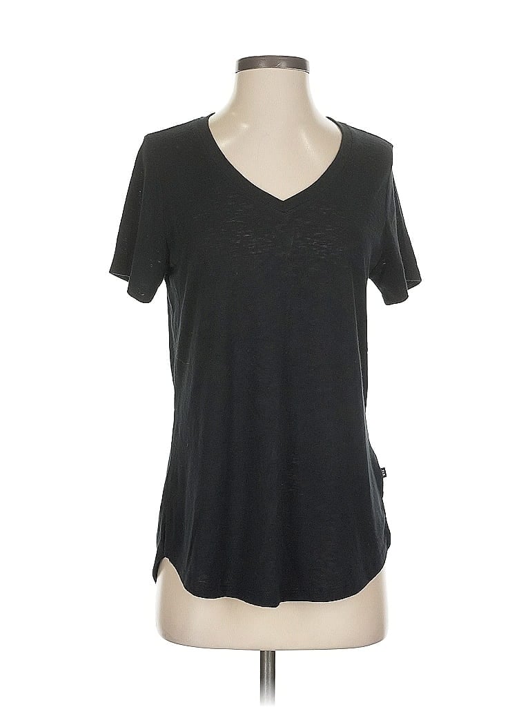 Pre-owned Gap Short Sleeve T-shirt In Black