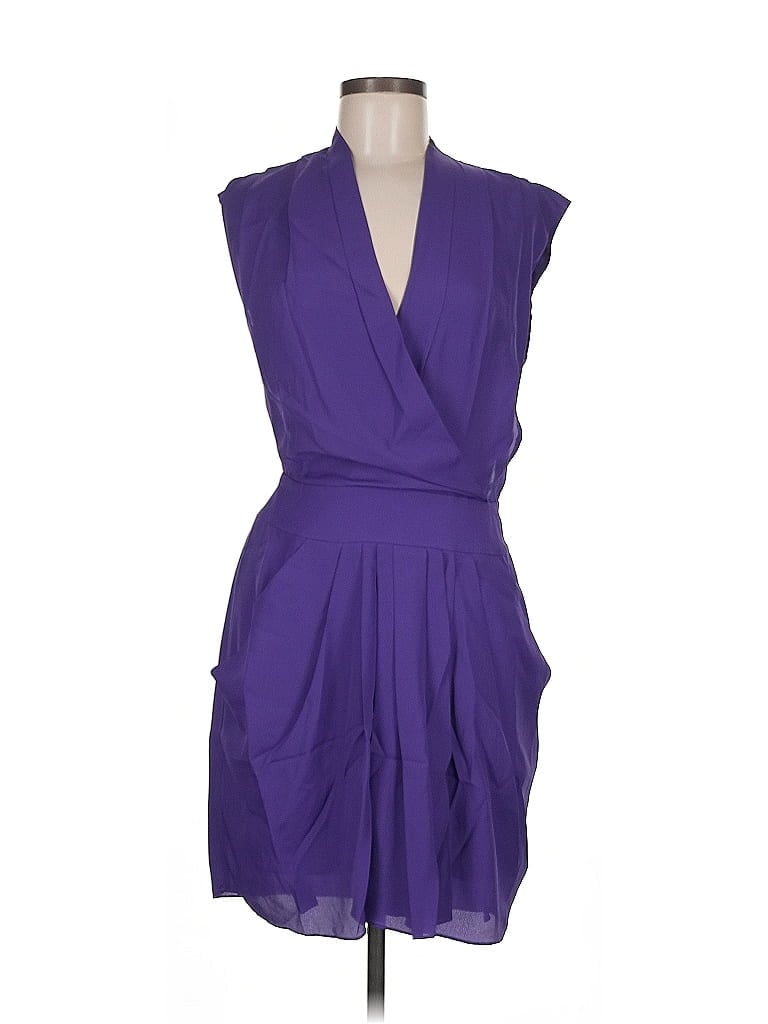 Pre-owned Bcbgeneration Cocktail Dress In Purple