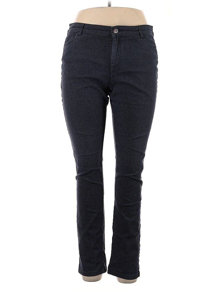Pre-owned Doncaster Collection Jeans In Black