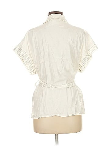Marc New York Andrew Marc Short Sleeve Blouse (view 2)